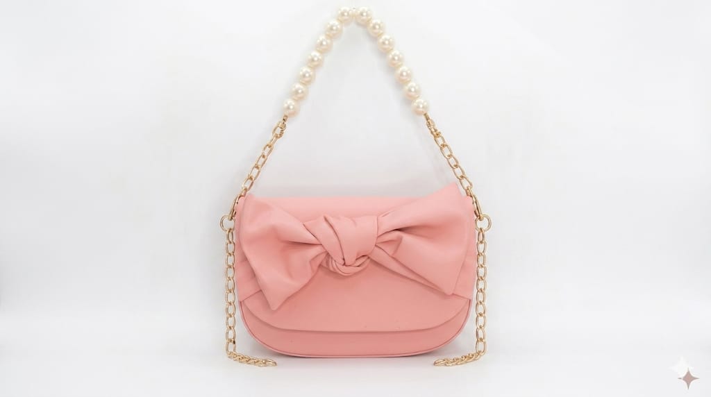 TIE LEATHER BAG