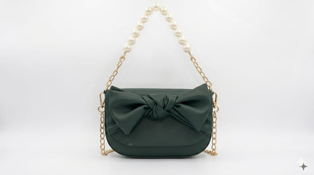 TIE LEATHER BAG