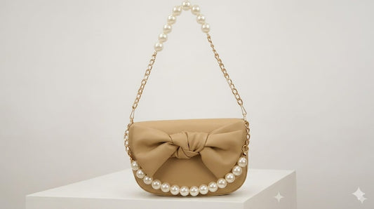 TIE LEATHER BAG